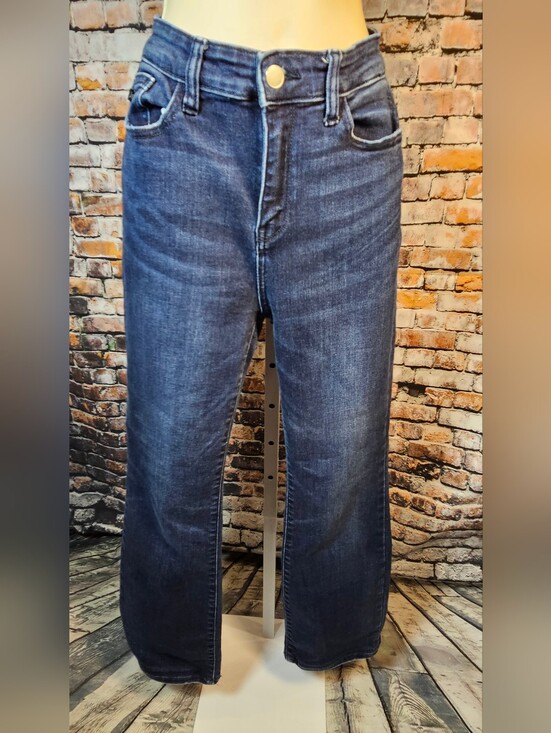 Judy Blue Denim - Judy Blue Size 5/27 Slim Bootcut Jeans High Rise Dark Wash Stretch Denim